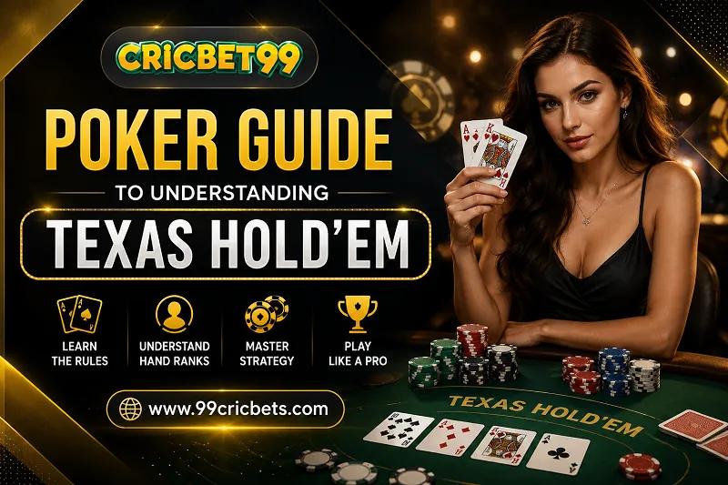Cricbet99 Poker Guide to Understanding Texas Hold'em